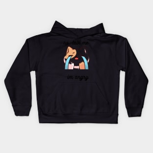 Crying Cat Kids Hoodie